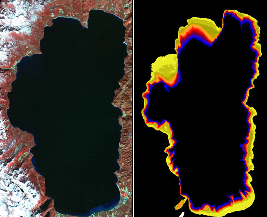NASA Lake Tahoe Mapping